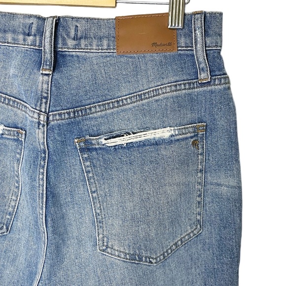 Madewell The Perfect Vintage Distressed Fray Slim Leg Jeans - Picture 5 of 7